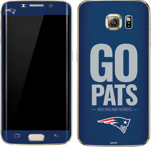 NFL New England Patriots Team Motto Galaxy S7 Edge Skin